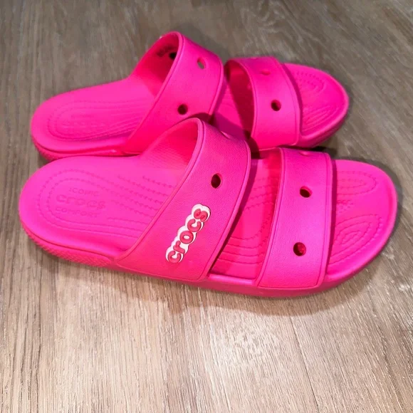 COPY - Pink Crocs Sandals - Picture 6 of 8